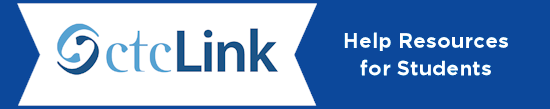 Link for help with ctcLink for students